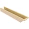 Ekena Millwork 6in. W x 4in. H x 32in. L Moab Woodgrain TimberThane Rafter Tail, Primed Tan RFTUR06X04X32MOARCPR - alternate 2